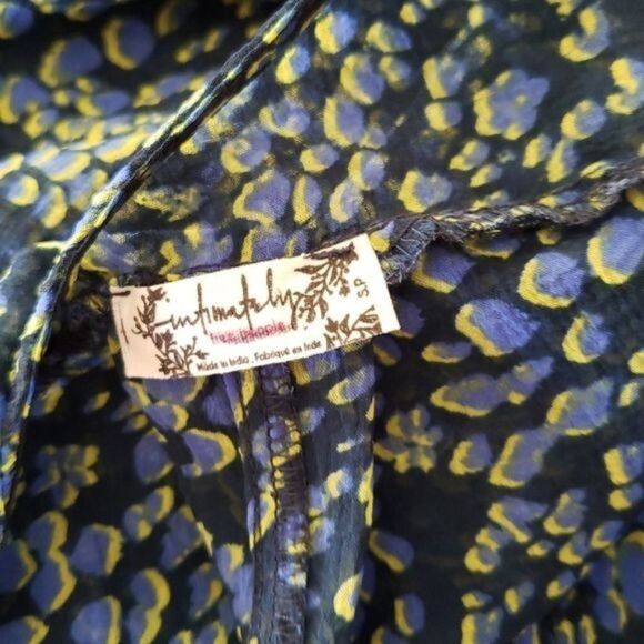 New Free People Intimately Sleepin In Sheer Shirt/Swim Cover Up - Picture 12 of 15